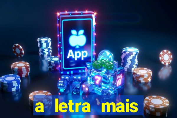 a letra mais bonita do mundo